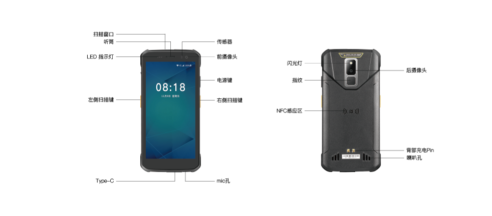 iData T1大屏移動(dòng)智能手持終端(圖2)