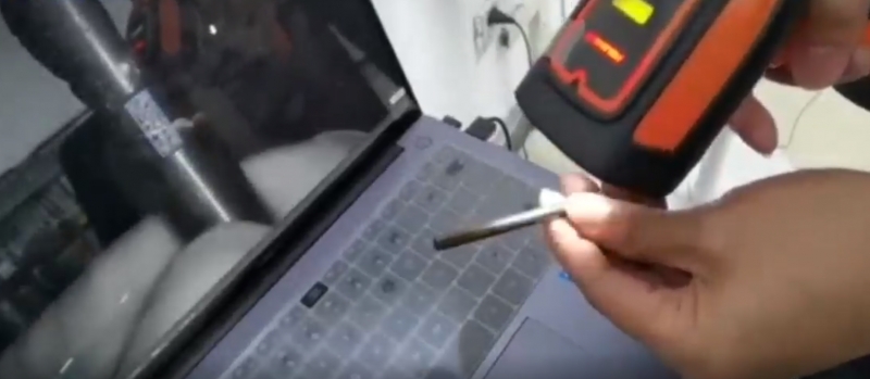 LVSCAN-RD-30工業掃碼槍識讀刀具煅燒二維碼案例 LVSCAN-RD-30工業掃碼槍識讀刀具煅燒二維碼案例