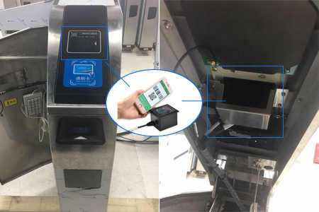 新大陸NLS-FM25-EX二維碼掃描模塊嵌入智能閘機，實現(xiàn)智慧景區(qū)票務(wù)